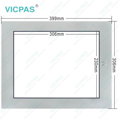 3580301-11 PS3711A-T42-24V Front Overlay Touch Membrane