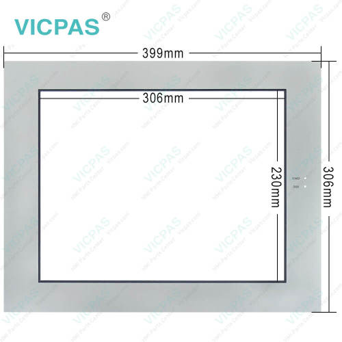 3580301-02 PS3710A-T42-PA1 Touch Membrane Front Overlay