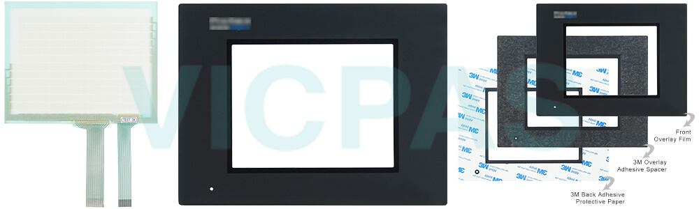 Proface GLC GLC150-SC41-DPK-24V GLC150-SC41-DTC-24V Touch Screen Panel Front Overlay Repair Replacement
