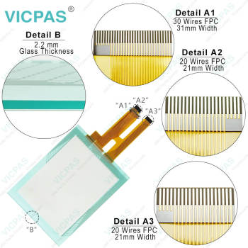 Touch screen panel for DMC-T2933S1 touch panel membrane touch sensor glass replacement repair