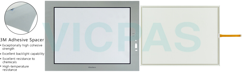 Proface PL PL-3000B APL3000-BA-CD2G-2P 3582302-01 APL3000-BA-CM18-2P Protective Film Touch Panel Repair Replacement