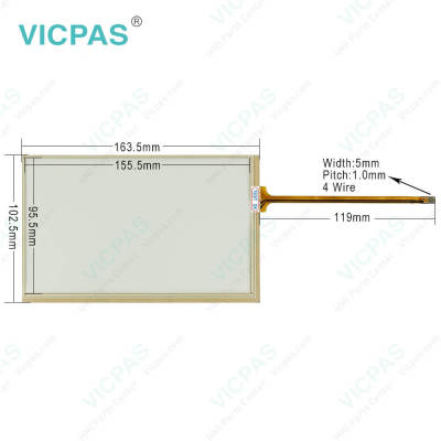 7.5 Inch AMT10445 AMT 10445 Touch Screen Panel Glass Repair