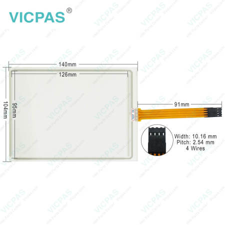 New！Touch screen panel for GUNZE USA 100-0760 touch panel membrane touch sensor glass replacement repair