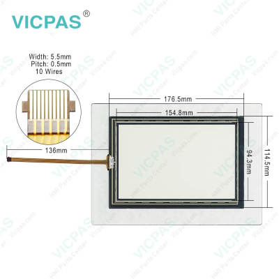 2713P-T7WD1-B PanelView 5310 7'' HMI Touch Panel Film