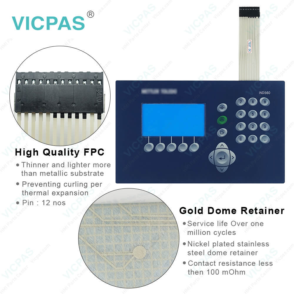 Mettler Toledo IND560 IND560x Keyboard Membrane Repair
