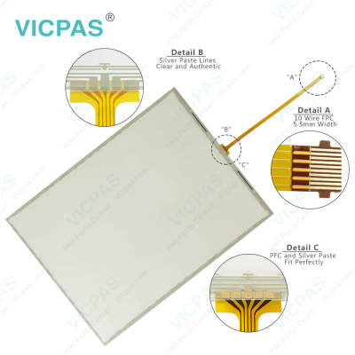 PanelView 5510 2715P-T15CD-B LCD Display Overlay Panel