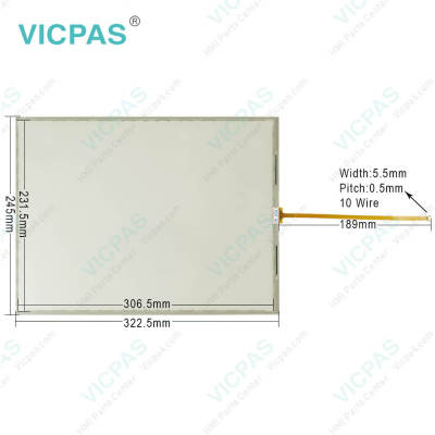 PanelView 5510 2715P-T15CD-K Screen Front Film Display