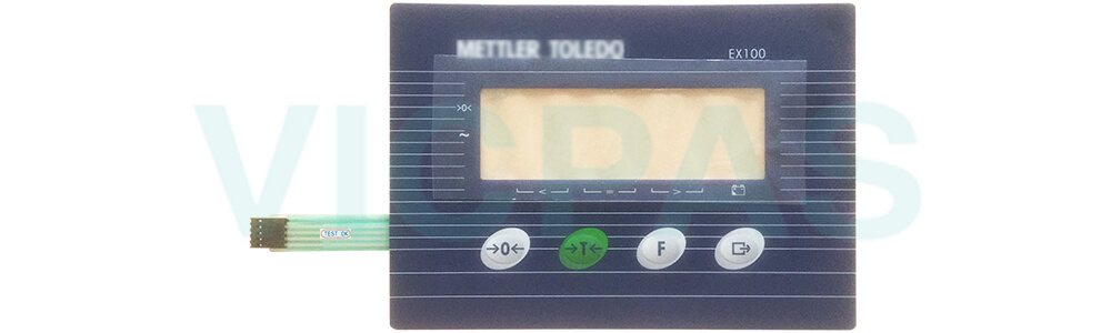 Mettler-Toledo EX100 Membrane Switch Repair Replacement
