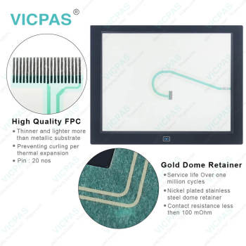 2715P-T10CD PanelView 5510 Overlay Glass Display Repair
