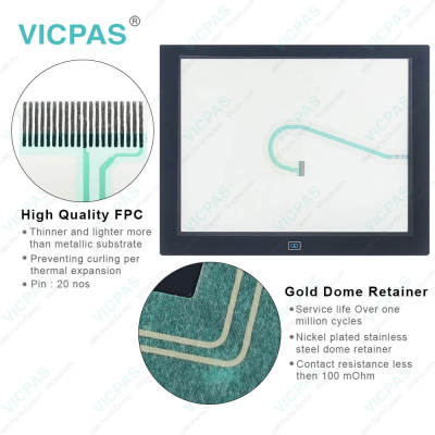 2715P-T10CD PanelView 5510 Overlay Glass Display Repair