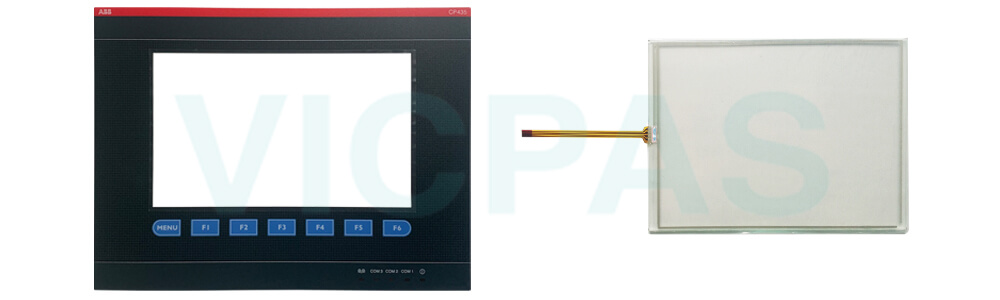 Control Panel 400 Series CP435T 1SBP260193R1001 Protective Film Resistive Touch Panel Repair