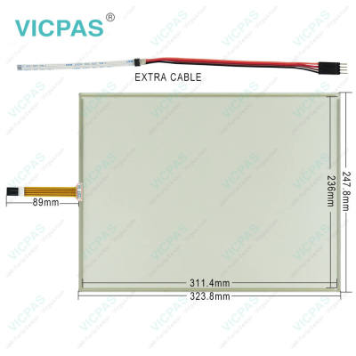 Koyo EA9 EA9-T15CL Touch Screen Front Overlay Repair