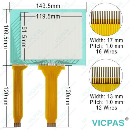 Koyo DP-C321 Touch Panel Glass Protective Film Repair