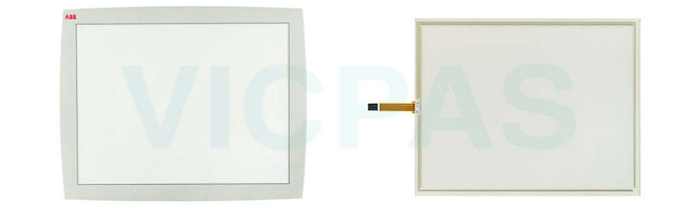ABB PP885A Front Overlay Touch Panel Glass Replacement