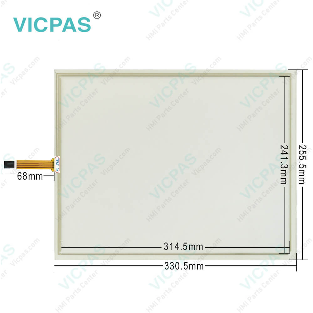 PP865 3BSE042236R1 Touch Glass Front Overlay Repair