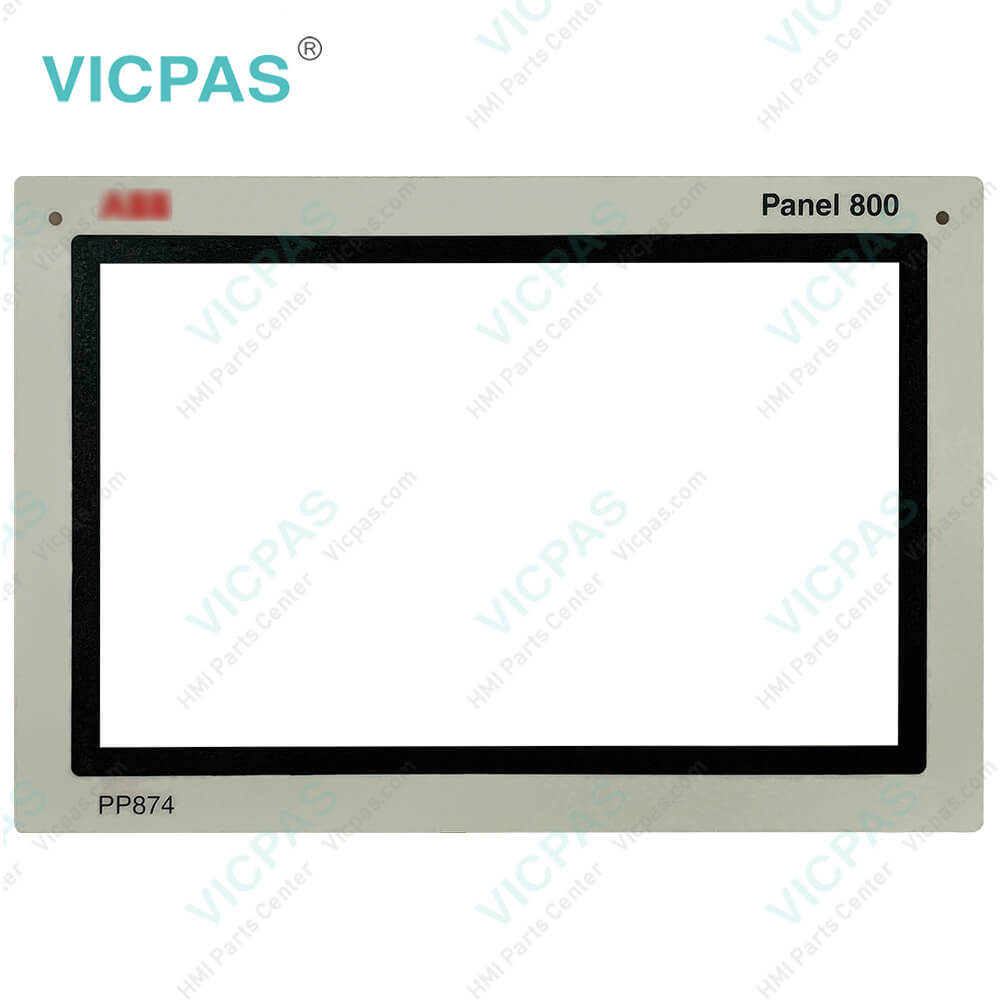 PP874 3BSE069271R1 7'' Glass Panel Front Overlay Repair