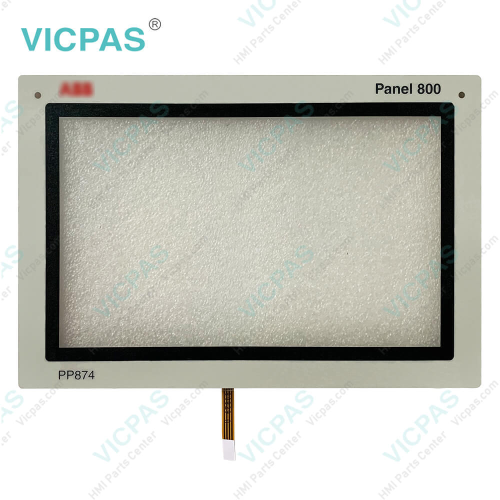 PP874 3BSE069271R1 7'' Glass Panel Front Overlay Repair