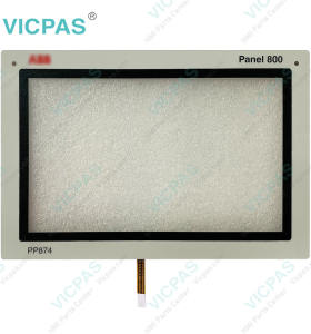 PP874 3BSE069271R2 7'' Front Film Glass Screen Repair