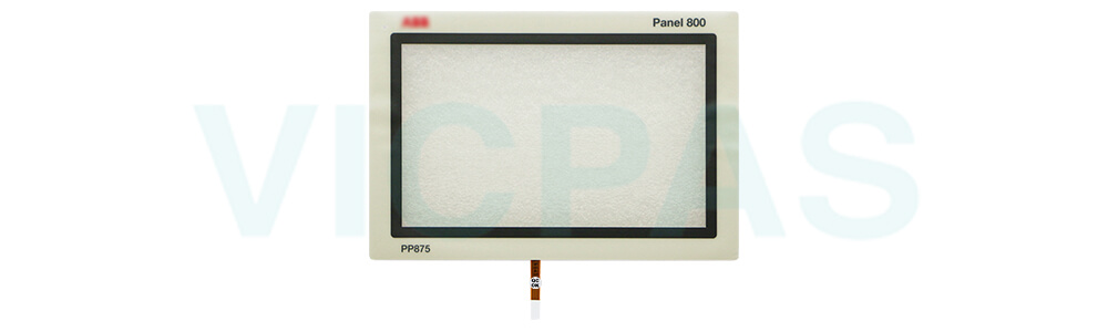 ABB PP865S 3BSE042242R1 Touch Panel Glass Front Overlay Replacement