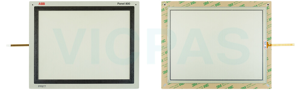 ABB PP877 3BSE069272R2 Touch Panel Glass Front Overlay Replacement