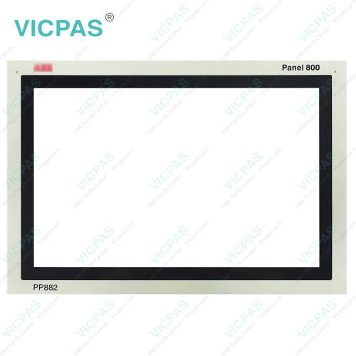 ABB PP886 3BSE092980R1 Front Overlay HMI Panel Glass