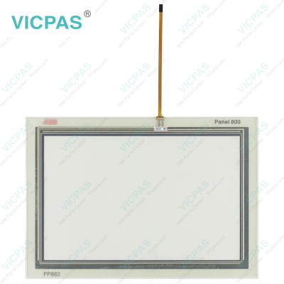PP886M 3BSE092984R1 Front Overlay Touch Screen Glass