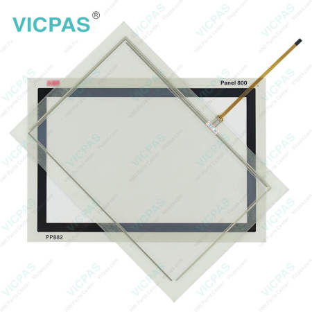 ABB PP875H 3BSE092983R1 Front Overlay HMI Panel Glass