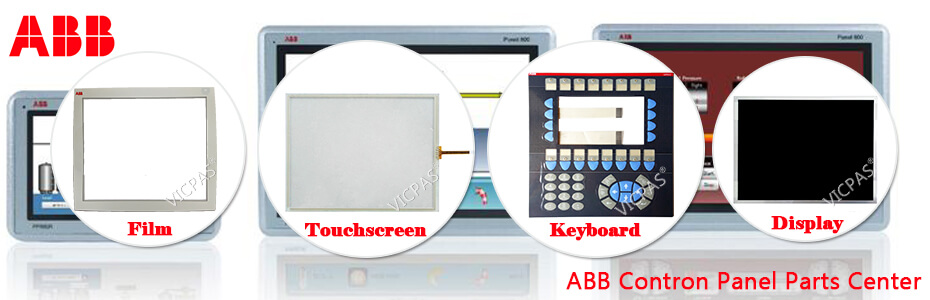 ABB PP886H 3BSE069297R1 Touch Panel Front Overlay Repair