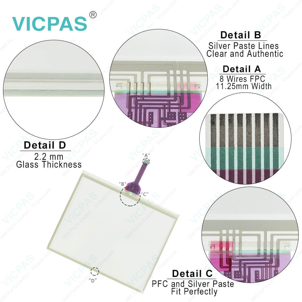 PP345 3BSC690104R2 Touchscreen Panel Replacement