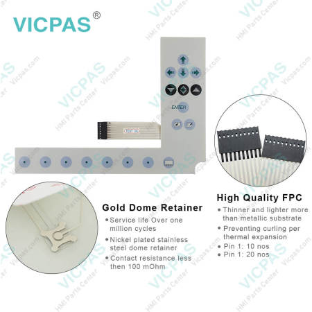 GOP GENERA G2010 A 10.4st Membrane Keypad Repair