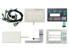 ABB PP883 3BSE092979R1 Front Overlay HMI Panel Glass