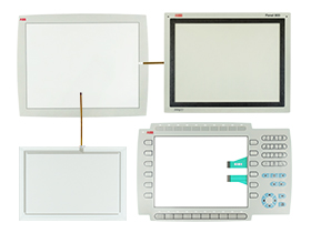 ABB PP883 3BSE092979R1 Front Overlay HMI Panel Glass