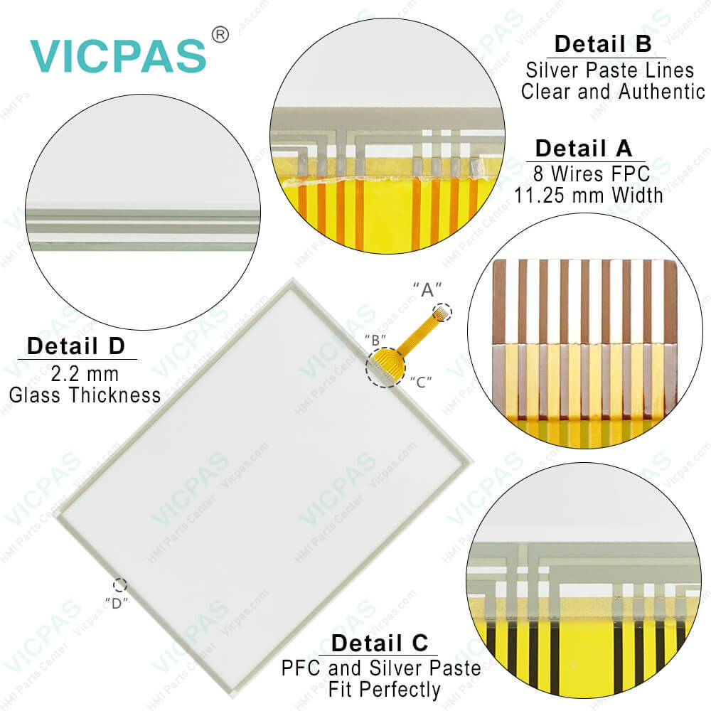 GUNZE USA 100-0360 Touch Screen Panel Replacement Repair