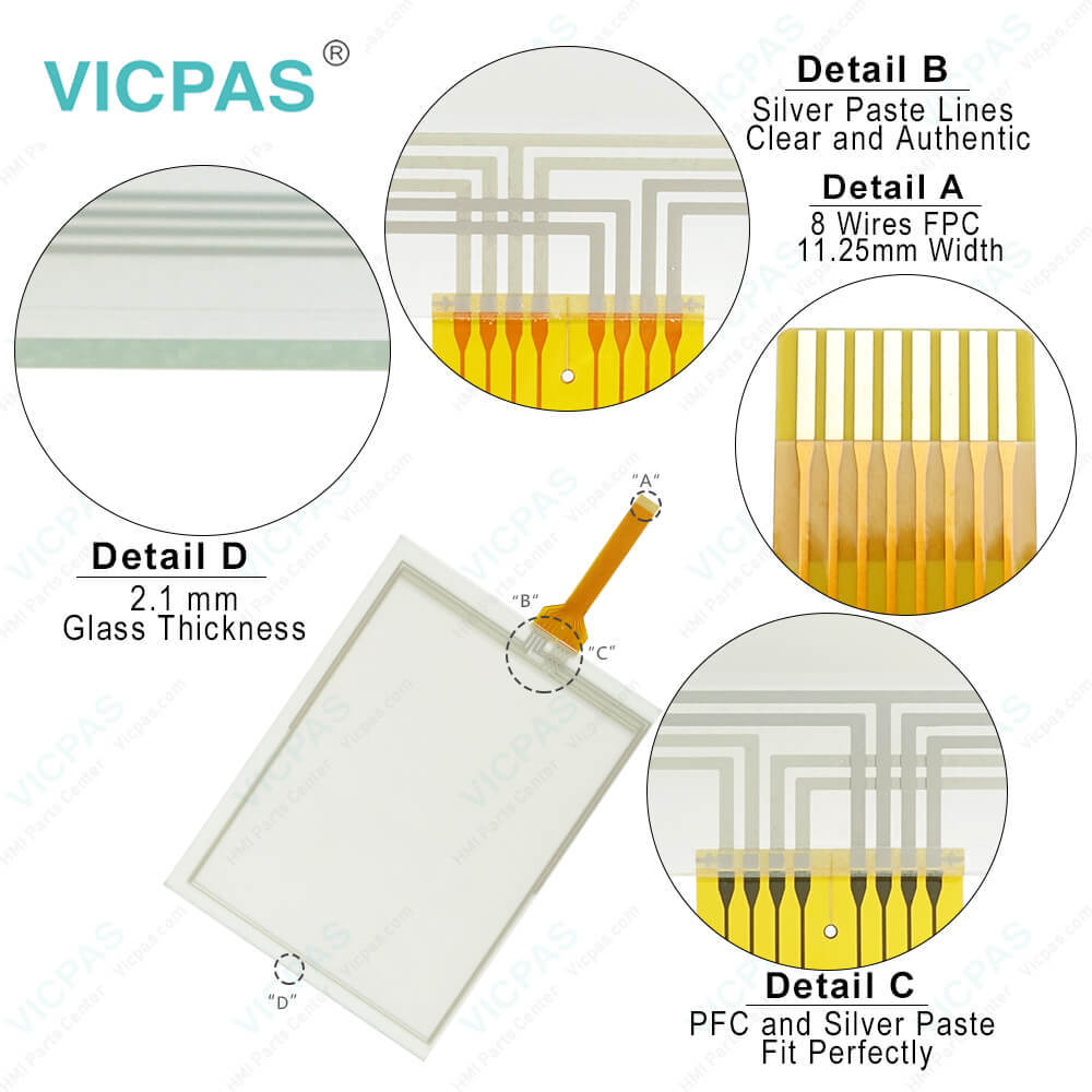 8-Wire GT/GUNZE USP 4.484.038 G-28 Touch Screen Repair
