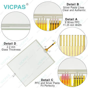 G150-01-1D G150-01-2D G150-01-3D G150-01-4D Touch Glass