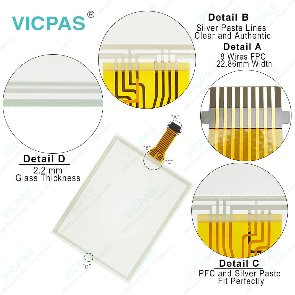 8-Wire GT/GUNZE USP 4.484.038 G-16 Touch Screen Repair