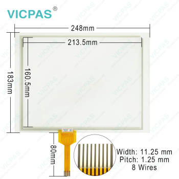 GT/GUNZE USP 4.484.038 SS-05 Touch Digitizer Glass Repair