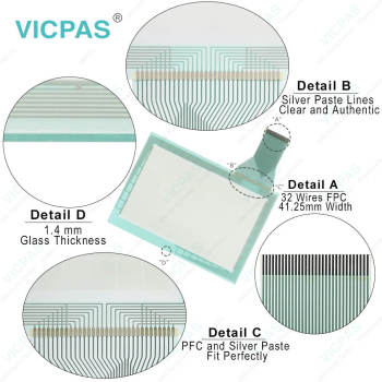 GT/GUNZE USP 4.484.038 OM-08 Touch Panel Replacement