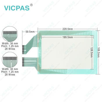 GT/GUNZE USP 4.484.038 HK-14 Touch Membrane Replacement
