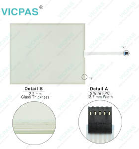 Touch panel screen for GP-170F-5M-NB04B touch panel membrane touch sensor glass replacement repair