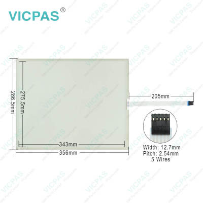 Touch panel screen for GP-170F-5M-NB04B touch panel membrane touch sensor glass replacement repair