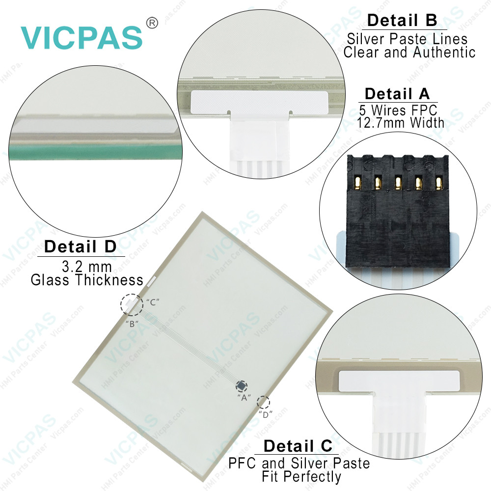 Touchscreen panel for E288906 SCN-A5-FLT20.1-Z02-0H1-R touch screen membrane touch sensor glass replacement repair