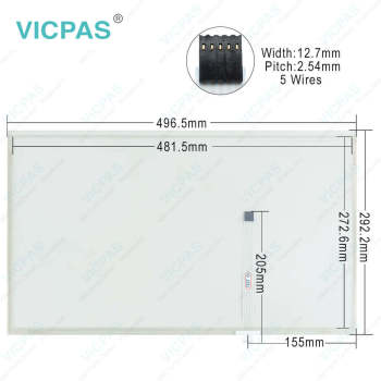 T216S-5RBB05N-0A28R0-300PH HMI Panel Glass Replacement