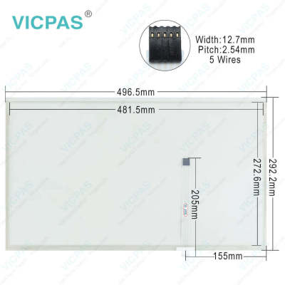 T216S-5RBB05N-0A28R0-300PH HMI Panel Glass Replacement