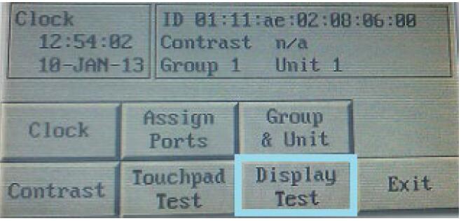 How to test the EZ7DT-T10C-E EZ7DT-T10C-EH EZ7DT-T12C-E EZ7DT-T12C-EH pixel display?