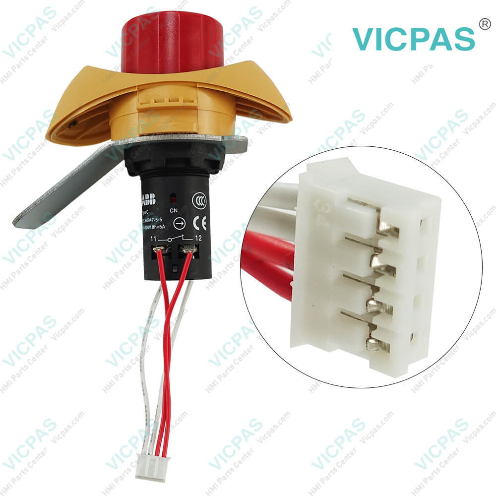 IRC5 Flex Pendant CE3T-10R-02 Emergency Stop Switch