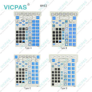 Fanuc Teach Pendant MHE2 Membrane Keyboard Replacement