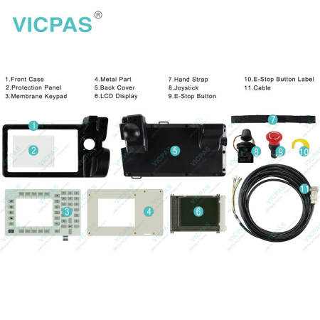 TPU2-EX 3HNE00442-1/05 3HNE00442-1/06 Keyboard LCD Display Enclosure