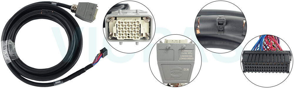 Buy Fanuc A660-2006-T281#L14R53A A660-2006-T281/L14.5 cable RCC RP1 NFX 14M RIA A-CAB cable Teach Pendant Parts membrane keypad for repair replacement