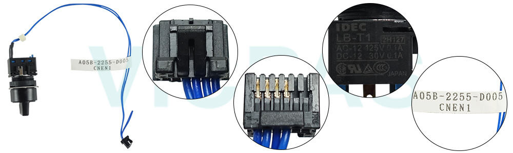 Buy Fanuc A05B-2255-D005 CNEN1 teach pendant Mode Selector Switch for repair replacement